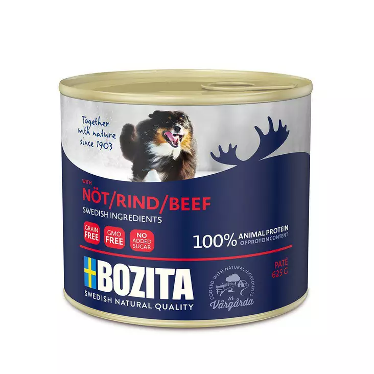 Bozita Dog Nauta Patee 625g - Muut märkäruokamerkit - 7300330051608 - 1