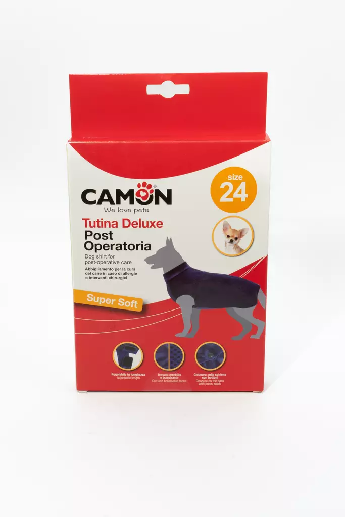 Camon haavapuku sininen - Koiran haavanhoito ja ensiapu - 8019808208558 - 1