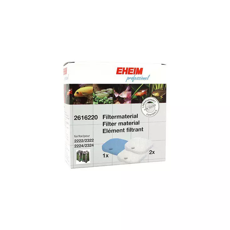 Eheim 2222/2224 patruunat 2 valk.+ 1sin. - Suodattimien varaosat - 4011708260418 - 1