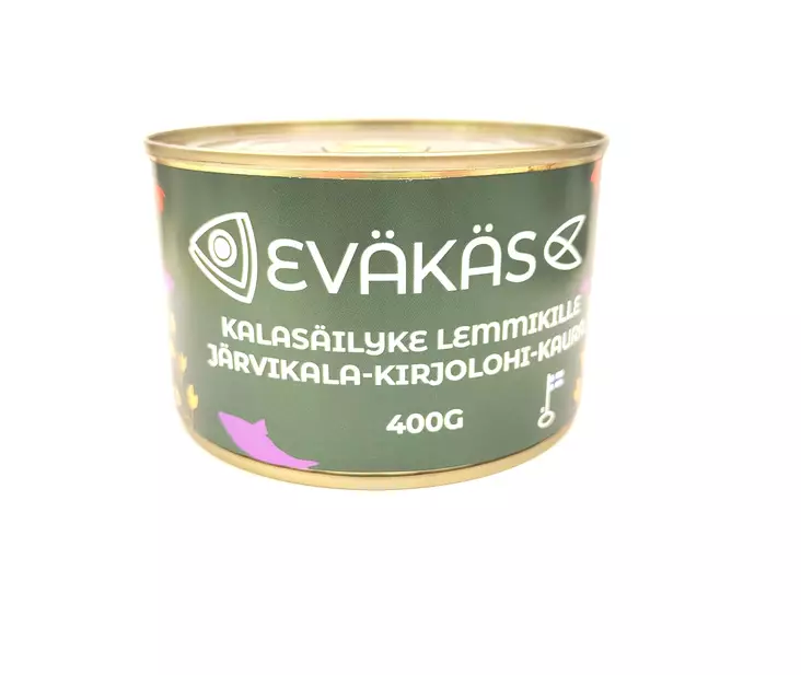 Eväkäs Kalasäilyke Järvikala-lohi-kaura - Muut märkäruokamerkit - 6418142002228 - 1