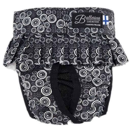 Finnero Ballerina Ocean black - Juoksuhousut ja urossuojat - 6438406008698 - 1