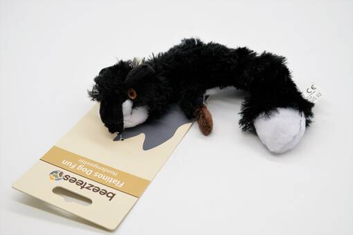 Flatino kettu musta 30cm - Koiran tekstiililelut - 8712695118848 - 1