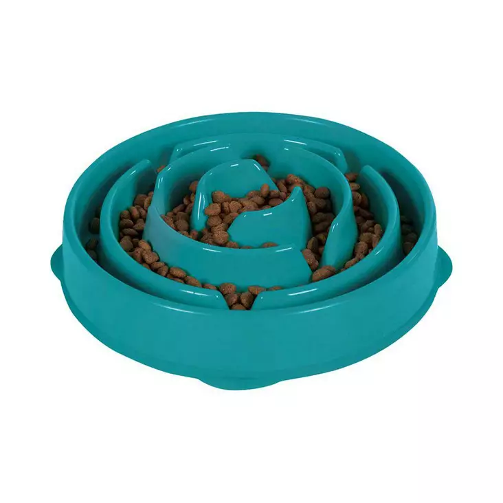 Fun Feeder Slo Bowl L Turkoosi 27cm - Koiran muoviset ruokakupit - 700603510028 - 1