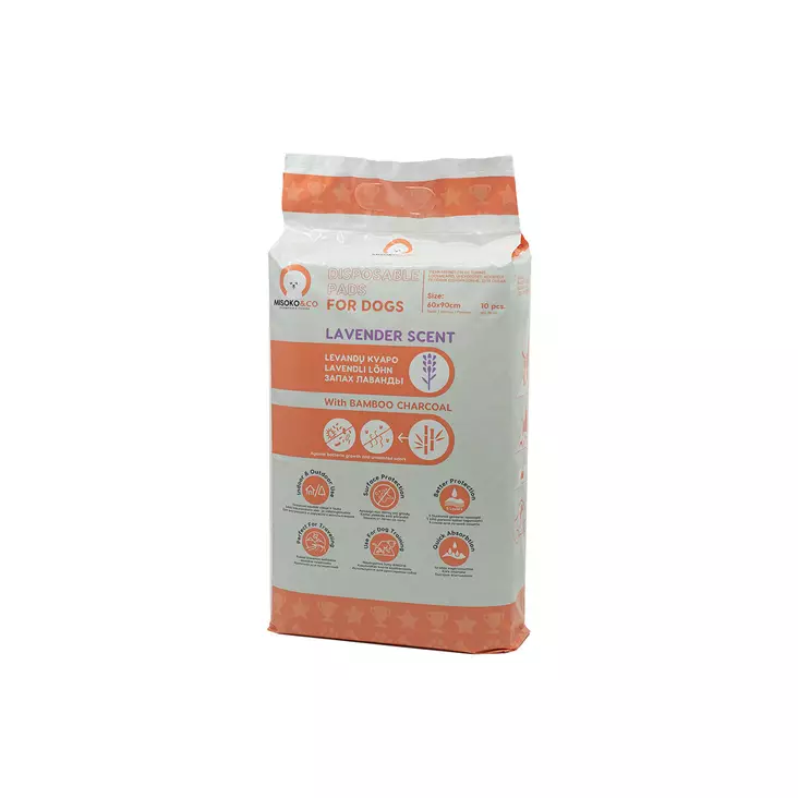 Kertakäyttöinen Pissa-alusta Laventeli - Koiran pissa-alustat - 4779051630608 - 1