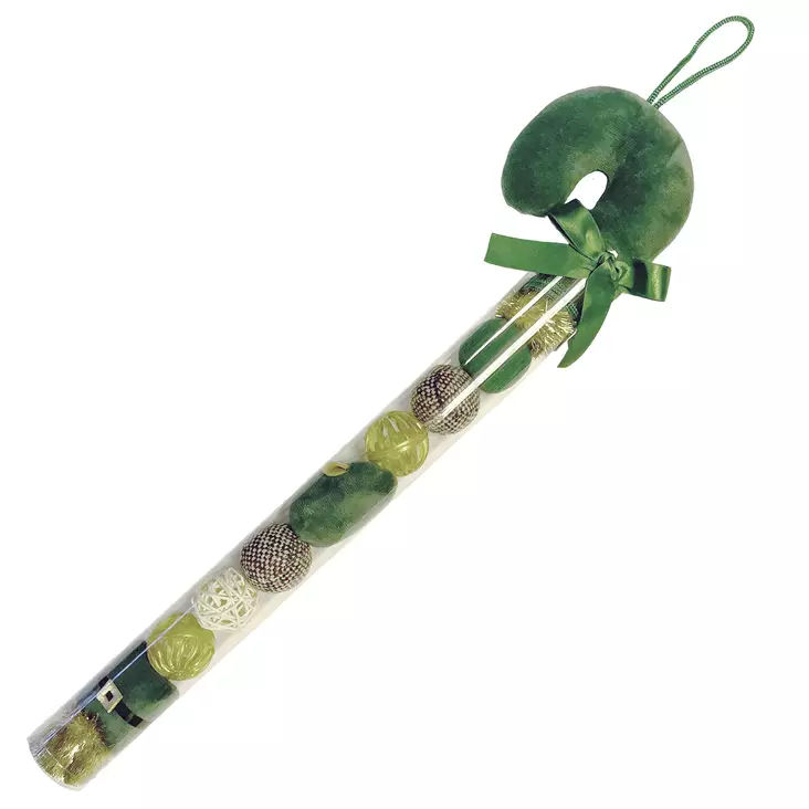 Kissanlelu jouluinen pallokeppi vihreä - Kissan pallot - 701029398498 - 1