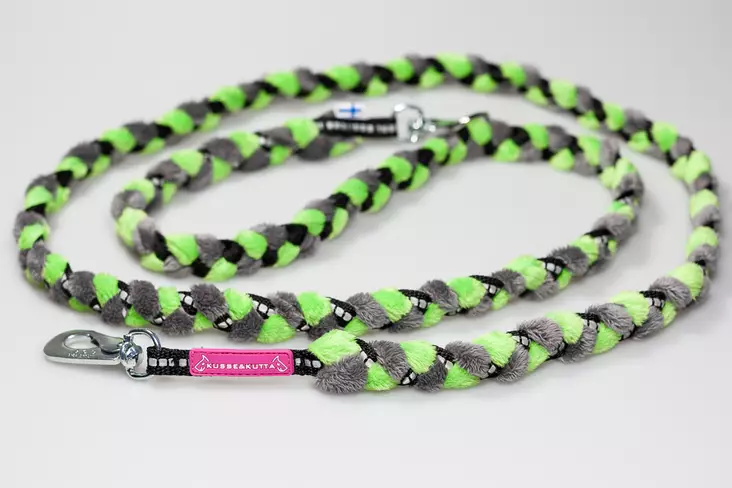 Kusse&Kutta Pehmohihna 180cm 1cm - Koiran tekstiilitaluttimet - 6430050333188 - 1