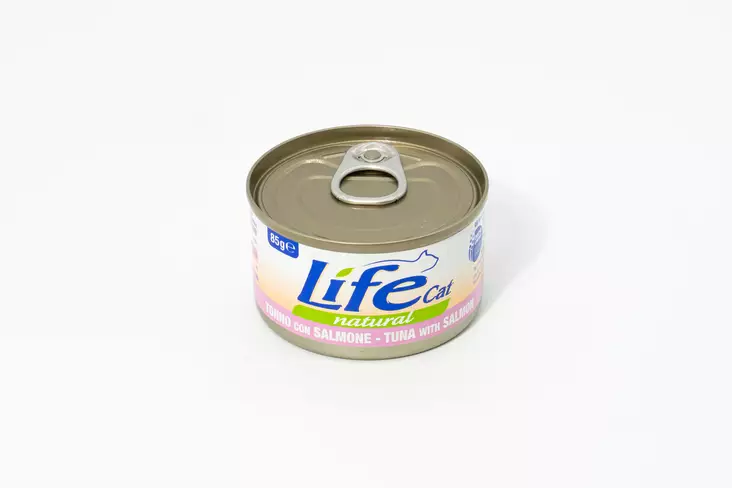 LifeCat Tonnikala&Lohi 85g - Life märkäruoat - 8034105422568 - 1