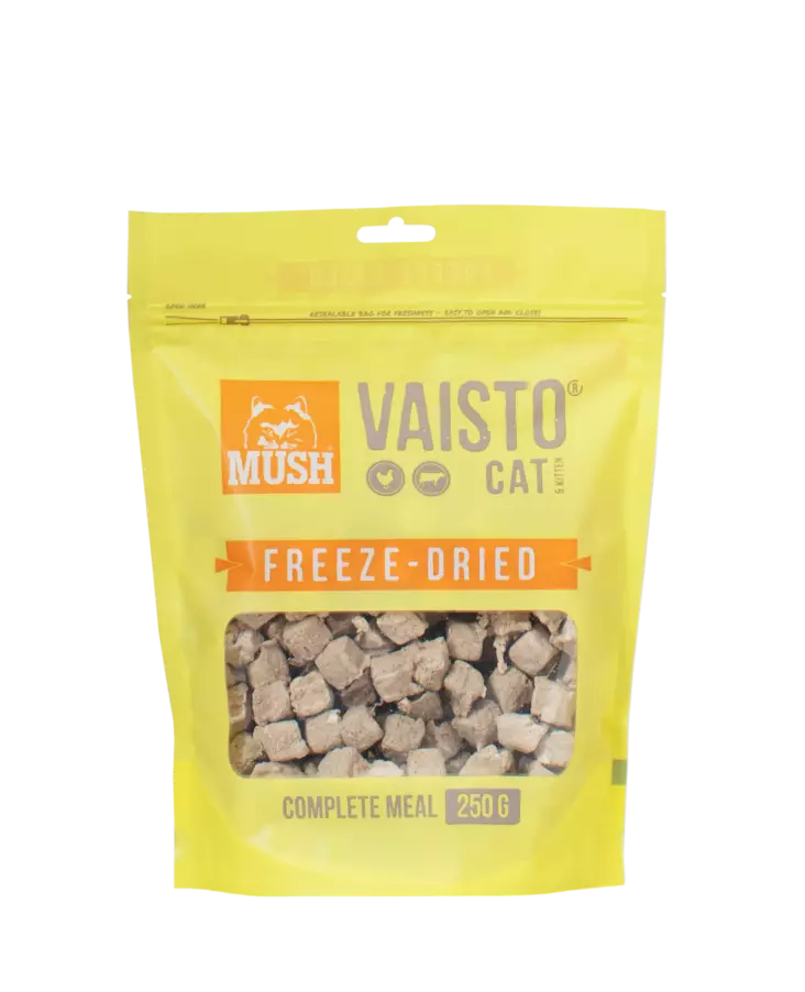 Mush F-D Vaisto Cat keltainen 250g - Muut kissan kuivaruoat - 7350086573138 - 1