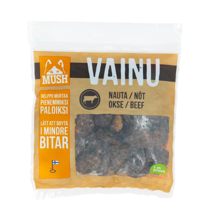Mush Vainu Nautanami 150g - Koiran makupalat ja herkut - 6430023294928 - 1