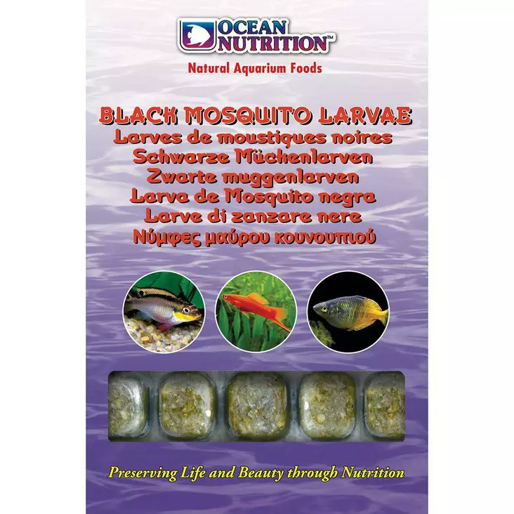 Ocean Nutrion White Mosquito Larvae 100g - Pakastekalanruoat - 5412482000198 - 1