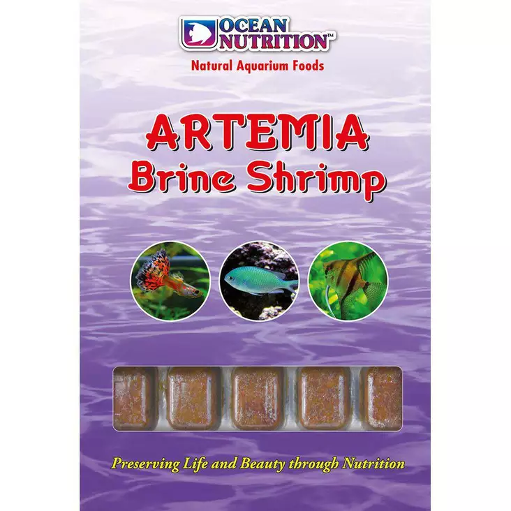 Ocean Nutrition Artemia Brine SHIMPS pakaste 100g - Pakastekalanruoat - 5412482000068 - 1