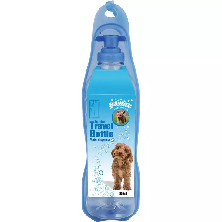Pawise Matkajuomapullo Sininen - Koiran muut ulkoilutarvikkeet - 8886467512018 - 1