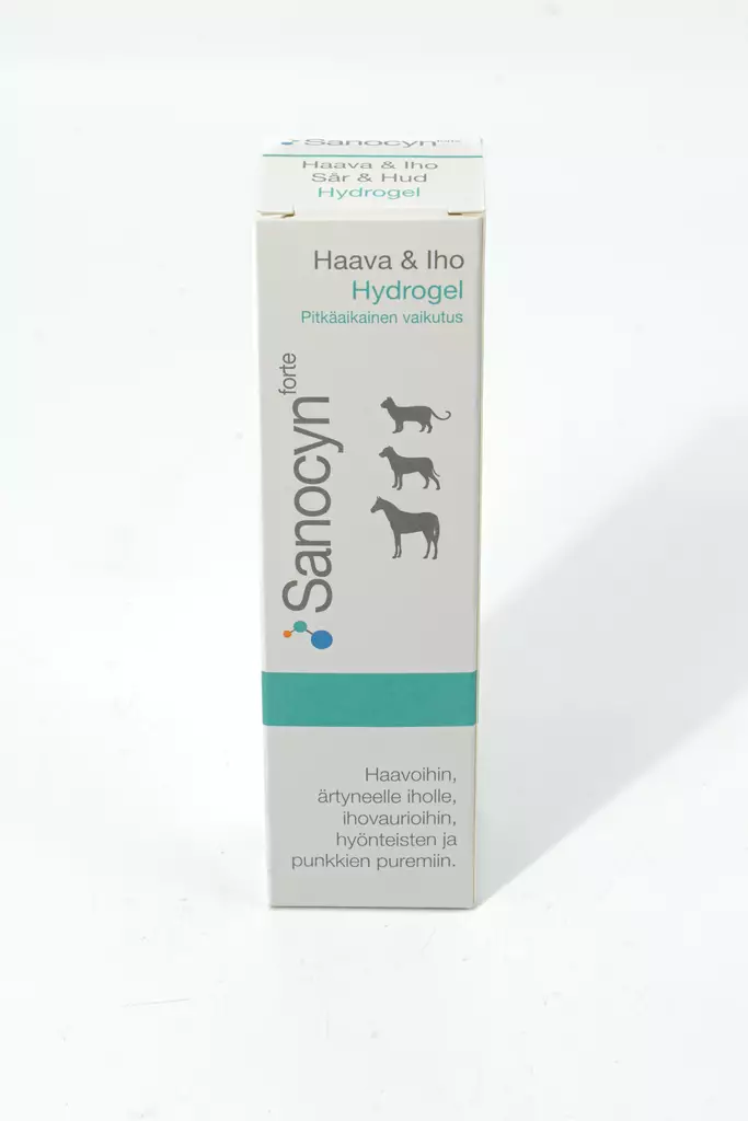 Sanocyn forte Hydrogel 75ml - Koiran haavanhoito ja ensiapu - 9120092250518 - 2