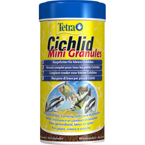 Tetra Cichlid Mini Granules 250ml - Tetra kalanruoat - 4004218146518 - 2