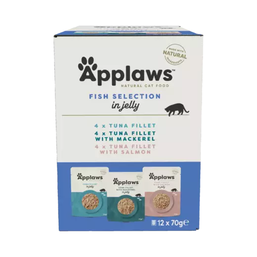 Applaws Lajitelma hyytelö 12x70g - Applaws märkäruoat - 5060708561338 - 1