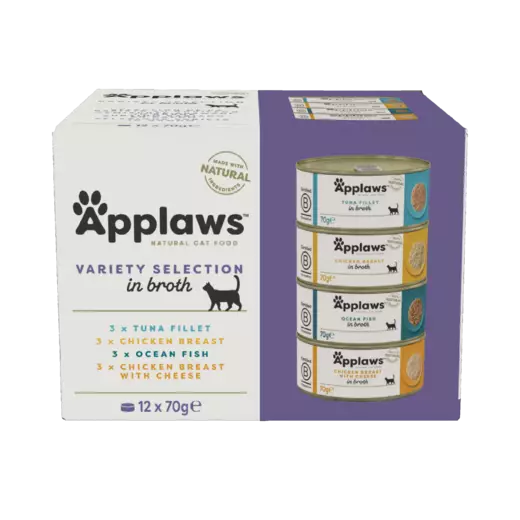 Applaws Lajitelma Supreme 12x 70g purkki - Applaws märkäruoat - 5060333437398 - 1
