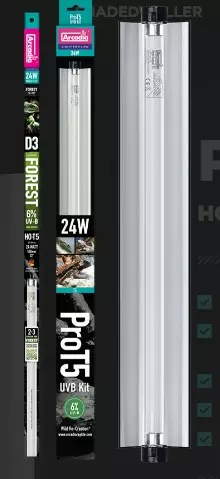 Arcadia Pro T5 12% 54w valaisin - Terraarion valaistus - 844046000668 - 3