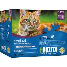 Bozita Feline Sterilised Meat In Jelly - Bozita märkäruoat - 7300330367518 - 1