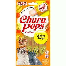 Churu Pops Kana 4kpl - Kissan makupalat ja herkut - 8859387701008 - 1