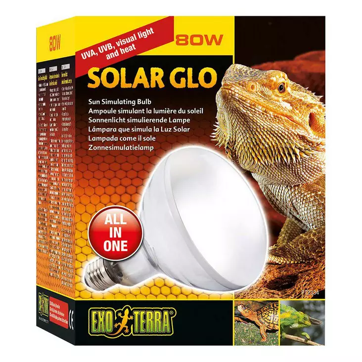 Exoterra Solar Glo 80w UVB/UVA valo - Terraarion valaistus - 015561223348 - 1