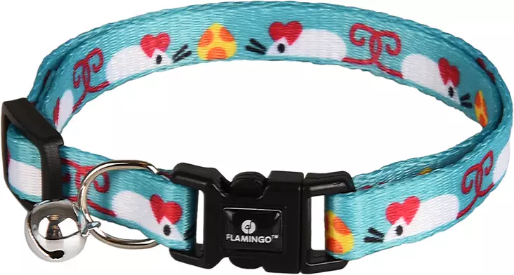 Flamingo Hiirikuvioinen panta - Kissan pannat, valjaat ja taluttimet - 5400585130348 - 1