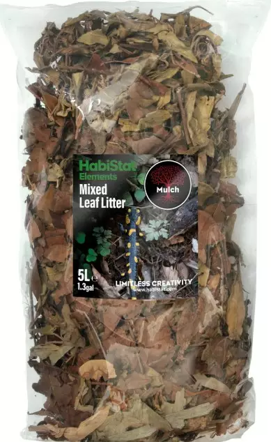 HabiStat Mixed Leaf Litter 5L - Matelijoiden pohjamateriaalit - 5027407018518 - 1