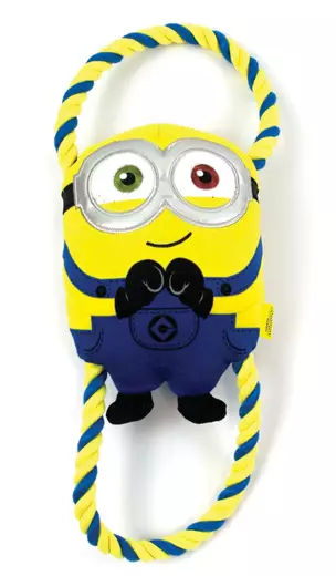 Minion® Double Tug Bob - vetolelu koiral - Koiran tekstiililelut - 701029157088 - 1