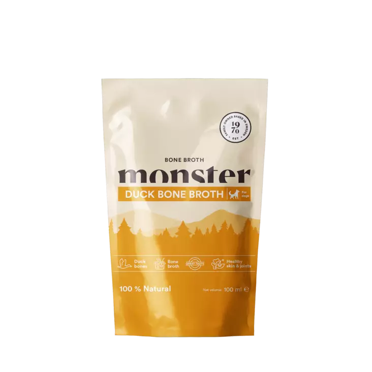 Monster Dog Bone Broth Duck - Monster märkäruoat - 7350040130568 - 1