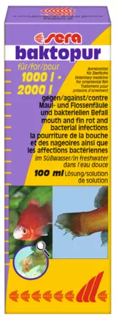 Sera Baktopur 100ml - Kalojen itsehoitotuotteet - 4001942025508 - 1