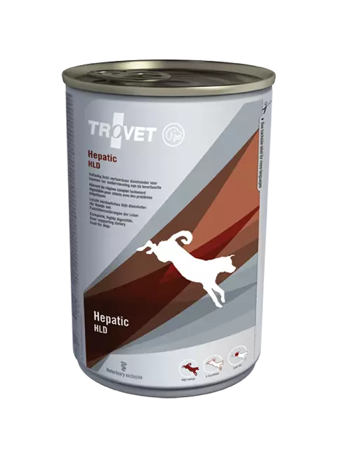 Trovet Hepatic HLD 400g koirille - Eläinlääkäriruuat - 8716811001588 - 1
