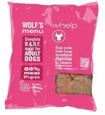 Wolf*s menu whelp pennuille - Muut koiran pakasteruoat - 5420070900218 - 1