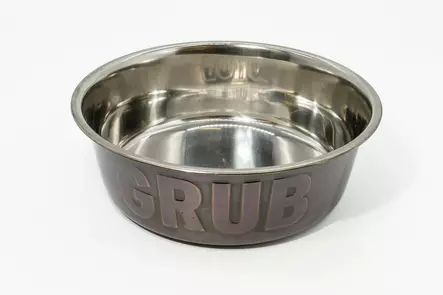 Grub teräskuppi pieni - Koiran metalliset ruokakupit - 5025659062099 - 1