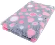 Foxy Fur -makuualusta Pinkki kupla - Koiran pedit - 6438411006849 - 1
