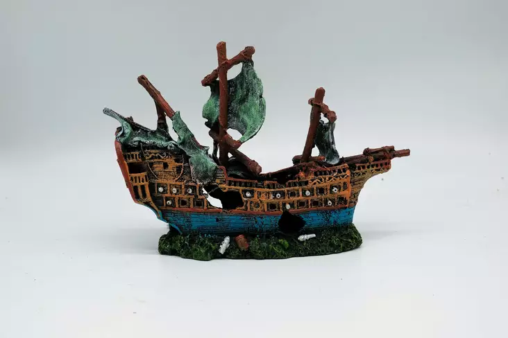 Akvaariokoriste purjelaiva 22cm - Akvaarion koristeet - 3664471005819 - 1