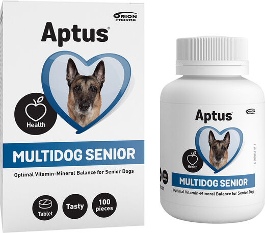 Aptus Multidog senior - Koiran vitamiinit ja lisäravinteet - 6432100026859 - 1
