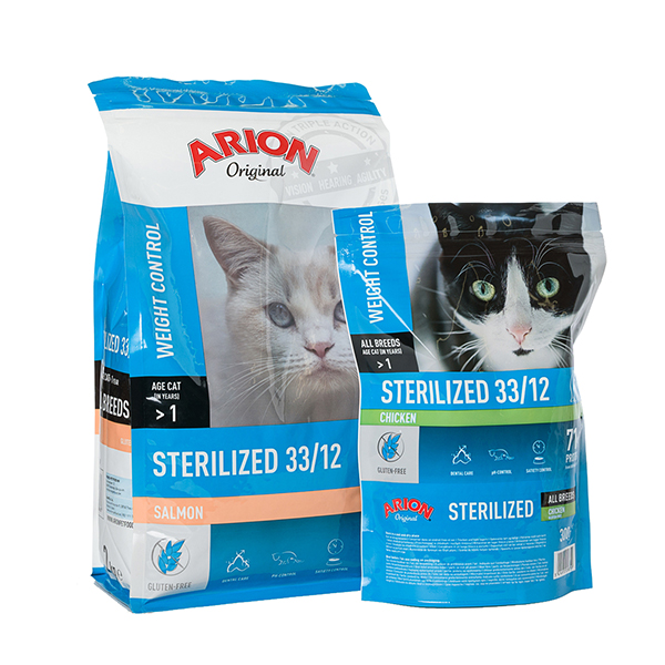 Arion Sterilized 33/12 kana - Arion kuivaruoat - 5414970058759 - 1