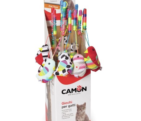 Camon onkilelu kissoille lintuhahmot - Kissan onget ja huiskut - 8019808136639 - 1