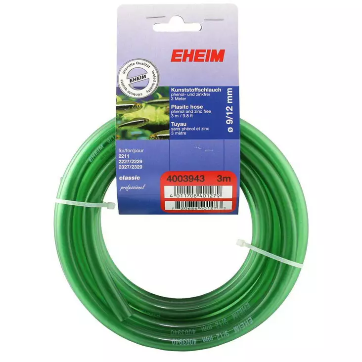 Eheim 9/12 mm letku 3 m - Suodattimien varaosat - 4011708401279 - 1