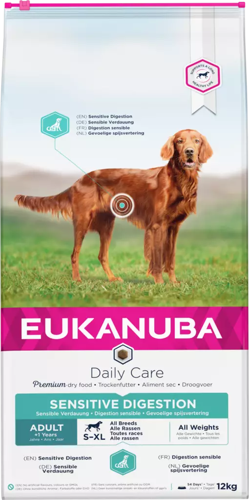Eukanuba Sensitive Digestion 12kg - Eukanuba kuivaruoat - 8710255172149 - 1