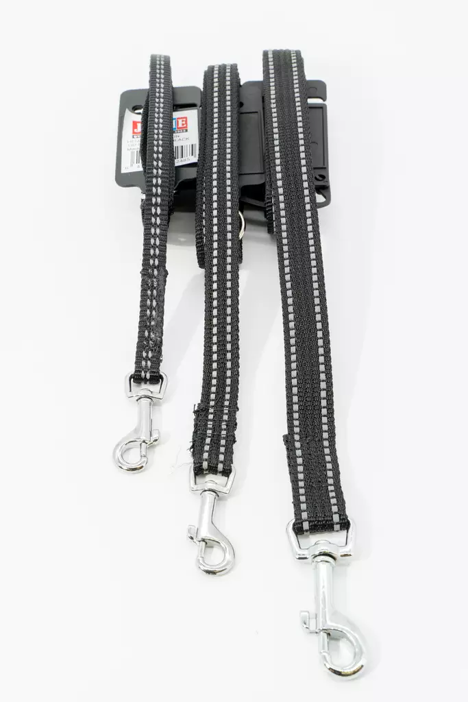 Expa-joustotalutin 220 cm x 20 mm, musta - Koiran joustotaluttimet - 6417114171009 - 1