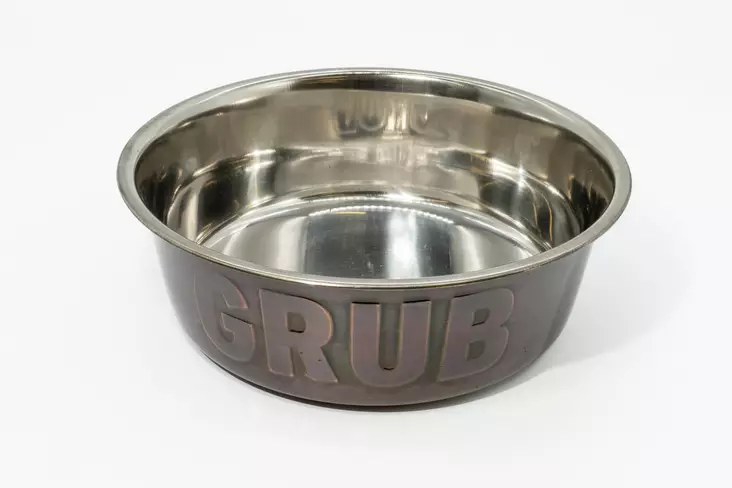 Grub teräskuppi pieni - Koiran metalliset ruokakupit - 5025659062099 - 1