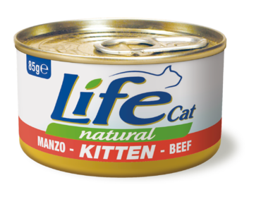 LifeCat Kitten beef 85g - Life märkäruoat - 8034105423459 - 1