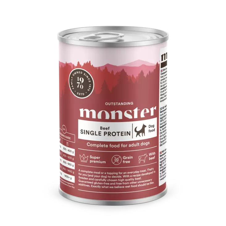 Monster liha 400g - Monster märkäruoat - 7350040124369 - 1