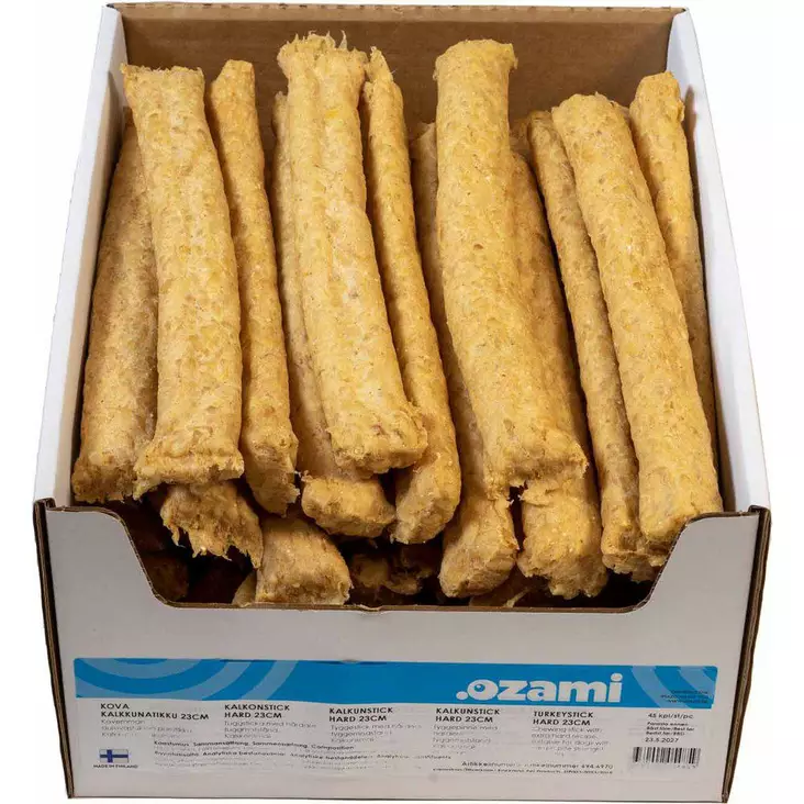 Ozami Kova Kalkkunatikku 23cm - Koiran puruluut - 7330002054859 - 1