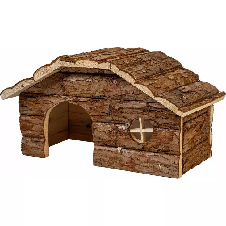 Ozami Pesämökki Trimmer 33x16,5x8 - Mökit ja pesät kaneille ja jyrsijöille - 7330002054699 - 1