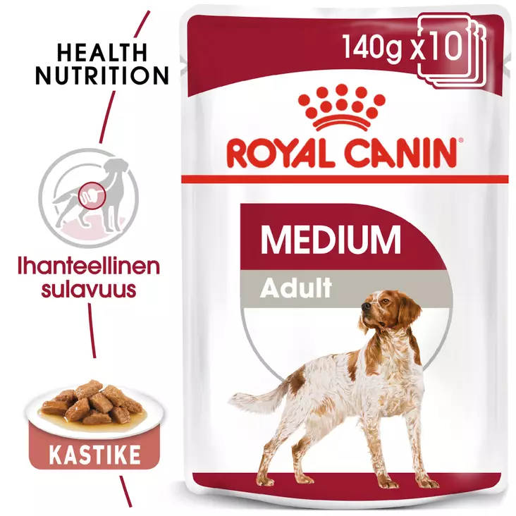 RC Medium Adult 140g - Royal Canin märkäruoat - 9003579008379 - 2