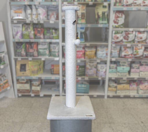 Raapimatolppa Serpa valkoinen 40x40x90cm - Kissan raapima-/kiipeilypuut - 8712695119029 - 1