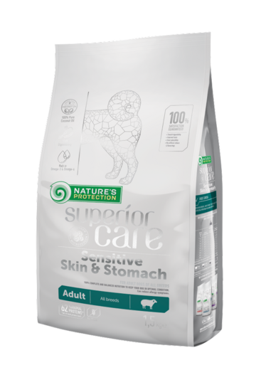 SC Sensitive Skin & Stomach All Breed - Nature's Protection kuivaruoat - 4771317457929 - 1