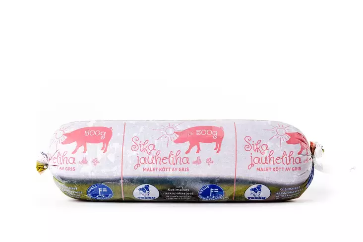 Tessu Sika Jauheliha 500g - Tessu pakasteruoat - 6420614790069 - 1