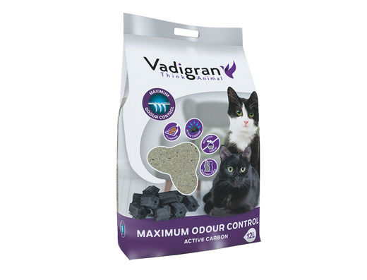 Vadi Kissanhiekka Aktiivihiili 12kg - Muut kissanhiekat - 5411468140149 - 1